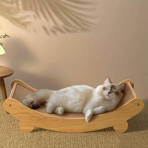 هذه أرجوحة سرير خدش للقطط من السيزال والزان من العلامة التجارية CHEERHOME PETS.تصميم متعدد الوظائف: يجمع بين سرير مريح على شكل أرجوحة ولوحة خدش، مما يسمح للقطط بالاسترخاء وشحذ مخالبها في آن واحد.مواد عالية الجودة: الإطار مصنوع من خشب الزان المتين، بينما السطح مصنوع من حبل السيزال الطبيعي المقاوم للتآكل.مناسب للقطط الكبيرة: التصميم متين بما يكفي لاستيعاب سلالات القطط الكبيرة، مع هيكل مقاوم للخدش الشديد.


**إذا كنت صاحب هذا الإعلان وتريد حذفه لأي سبب، رجاءا أرسل رسالة إلى الدعم الفني**