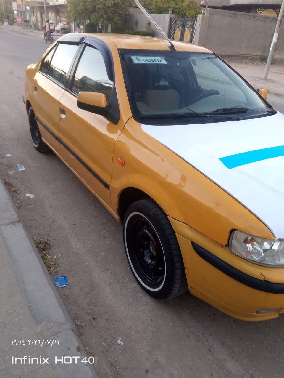 ملاحضه مكلف ب النشر 
السلام عليكم سمند مديل 10 گير مكينه تبريد حداديه جاهزه لاتنقيص لاتبخير دوشمه نحله درجه اولى مصفره هيئه وغرامات ب اسمي تحويل مباشرالسعر 33بيه مجال مكاني بابل محاويل ***********
