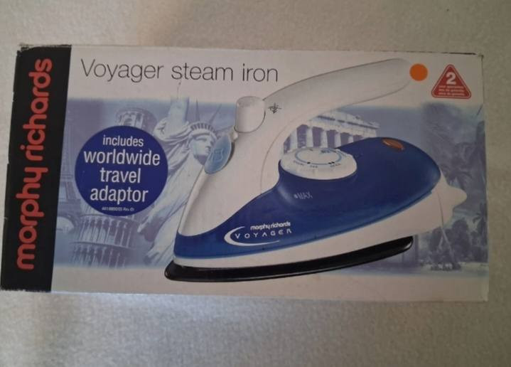 اوتي او مكواة بخار صغير الحجم ماركه  مورفي ريتشاردز فويجر  Morphy Richards الصنع بريطانيا جديد بالكارتون منخفضة الطاقة يشتغل وطني ومولد  الجهاز باله جاي من بريطانيا
السعر على الخاص*||\\¬£€######
#عالم #البالات #لندني


**إذا كنت صاحب هذا الإعلان وتريد حذفه لأي سبب، رجاءا أرسل رسالة إلى الدعم الفني**