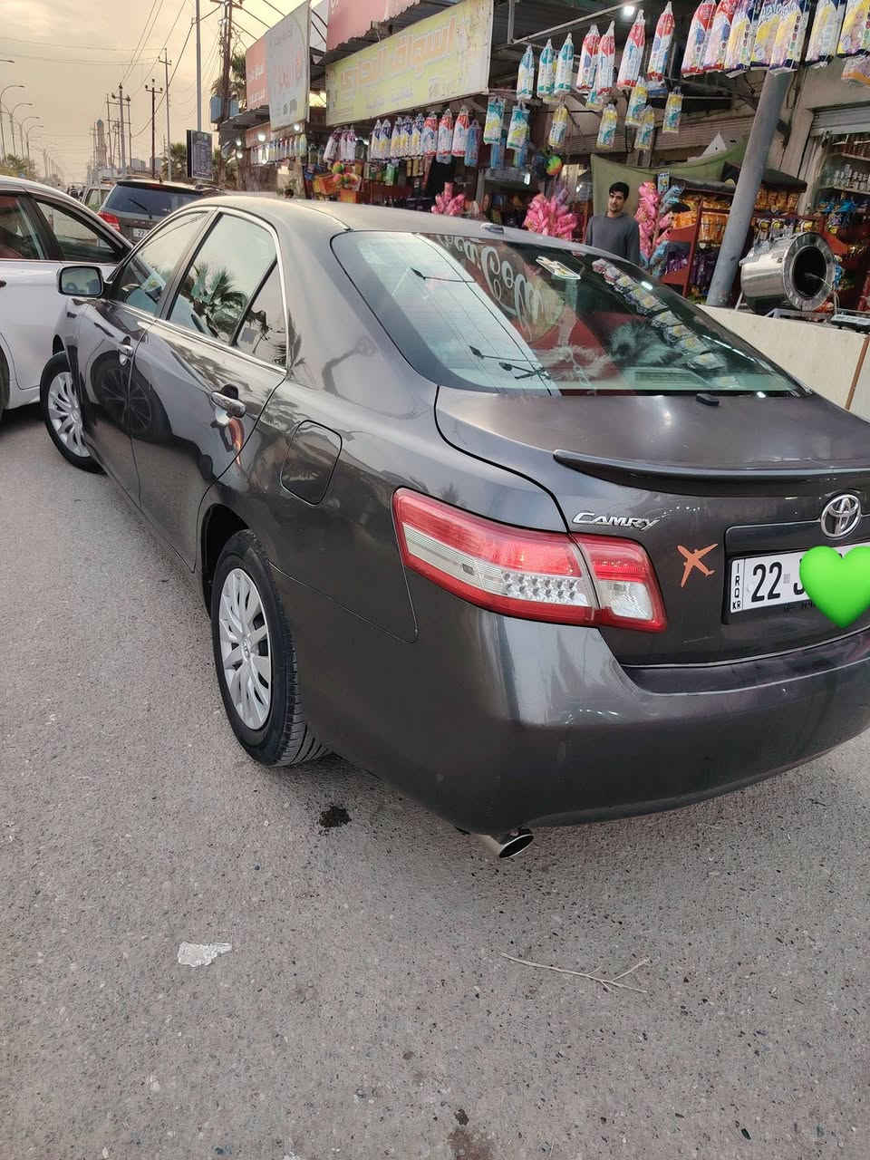 السلام عليكم كامري للبيع موديل 2011 سنويه لل 27  رقم أربيل  محرك ما مفتوح  مكفوله من صبغ وضربه و تبديل 
***********
