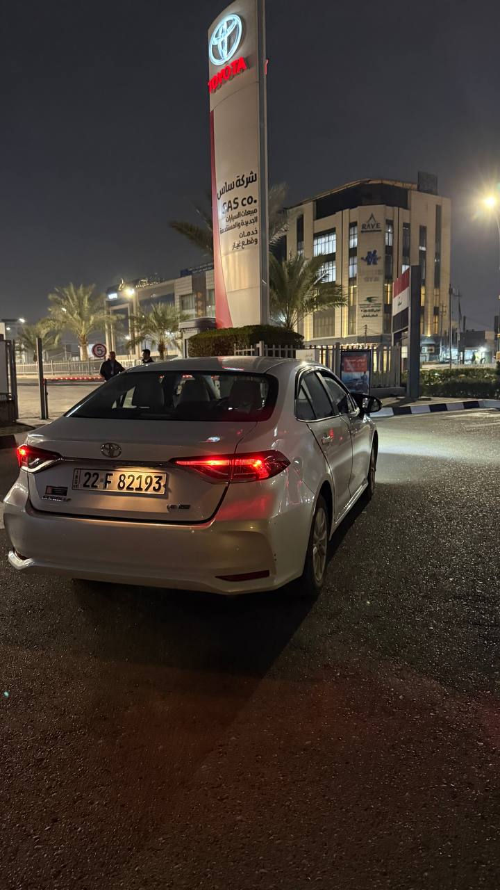 السلام عليكم

تويوتا كورلا موديل2023 خليجي sas ساز

السيارة محرك 1800

بانزين السيارة 

ماشية46الف كيلو 

السيارة فول مواصفات 

دخول ذكي 

فتحة سقف

تبريد قطعتين

حساس امامي

حساس خلفي

وضعيات قيادة

مري كهربائي

اشاير بالمري

تخم تاير جديد

سبير منازل

السيارة مرقم اربيل تريد وكالة تريد تحويل

السيارة بيهة ضربة مثل ما موضع بالصور بارد فقط بدون صبغ مصلح وكامل

السعر 185وبيها مجال

***********
