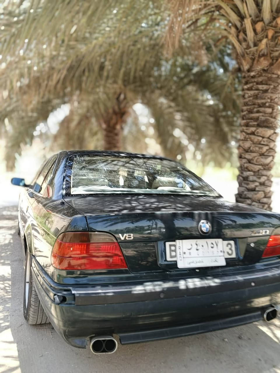 بي ام خفاش 740 اصل بليته وسنويه وباب موديل 95 
دبل جام 
كشنات كهرباء شغاله 
ستيرن كهرباء شغال 
تبريد منظومه جديده تخم تاير 
كير محرك جدد 
صدر توني مبدله حاويه 
لايت سوار متغير 
كهربائيات كله شركه محد لاعب بيهن 
مكان بابل الكفل 
***********
