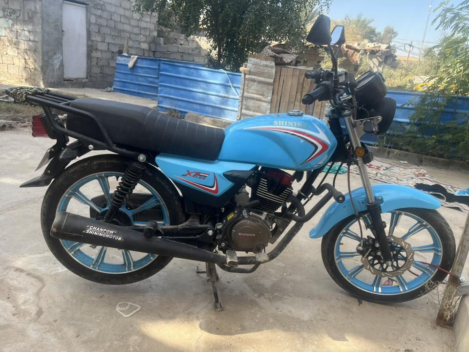 دراجه شنك للبيع 2025 جديده صارلي شهر ماخذها جديده كلش مماشيه وسعر مناسب مكاني كربلاء ***********
