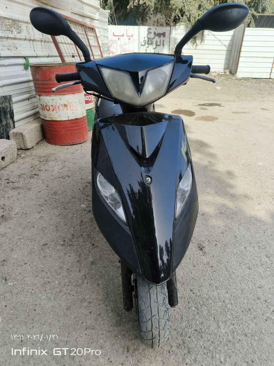 سلام عليكم دراجة ثعلب جديدة للبيع سرعة 140 بيهة اوراق قبل 3 أشهر اشتريتها سعر 850 مكاني بغداد كاضمية الرقم: ***********
