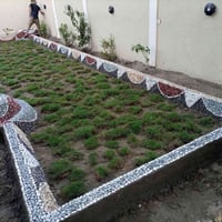 ترتيب الحدائق والديكورات بالحجر الملون والشلالات ونافورات باسعار مناسب...