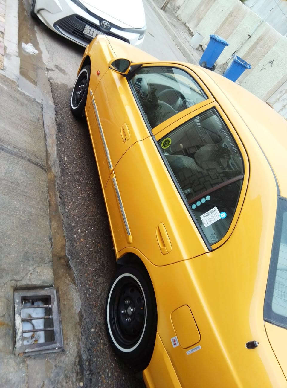 سلام عليكم البيع موديل 14معيوده وكفاله عامه لاتبديل ولا تجوي الجماليه مصفره هيئه  وغرامات مدوشمه تخم تاير سنتره خط ابيض جديد بسمي تحويل مباشر السعر 80وبيهه مجال قليل مكانهه بغداد حي تونس افاف عربيه ***********8
