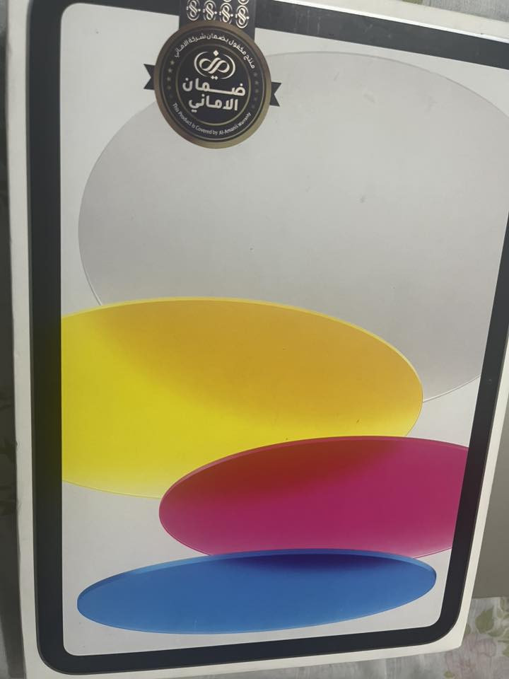 مستحيل تلكه هيج نضافه جهاز مشحون 3 مرات بعده بلجيس ولضمان مال شركه ايباد 10 للبيع وذا عدك شي مراوس تفضل خاص ***********. بطاريه 100
