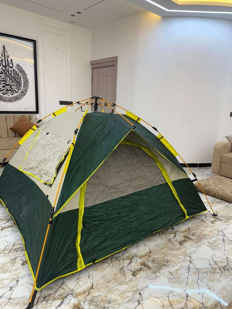 خيمه جديده اوتماتيك قماش مطري  كامل ملحقات
 سعر 25 الف اول تم. يوجد توصيل *********** بي واتس اب...
