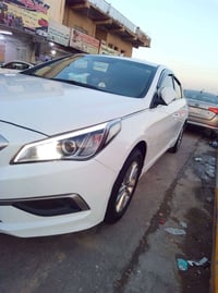 سوناتا للبيع او مراوس حسب القناعه سياره موديل 2017 سياره جهازه كير محر...