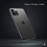 ايفون  11pro max رصاصي داكن ذاكرة 512 تك شريحة   نظافة 100٪ كارتونه ال...