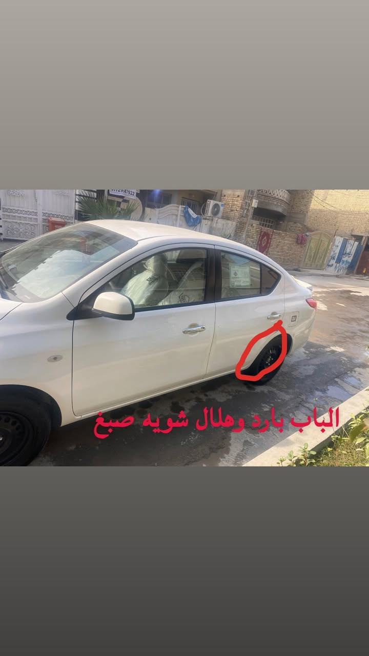 السلام عليكم للبيع سني هندي موديل 21 ماشيه 96 مكفوله كير مكينه ضربه صبغ بس تكحيل حلوه صدر جديد وسياره الي بيهه موضحه بصور سعر السياره ١٠٥ وبيهه مجال مكان سياره بغداد رقم صاحب سياره ***********
