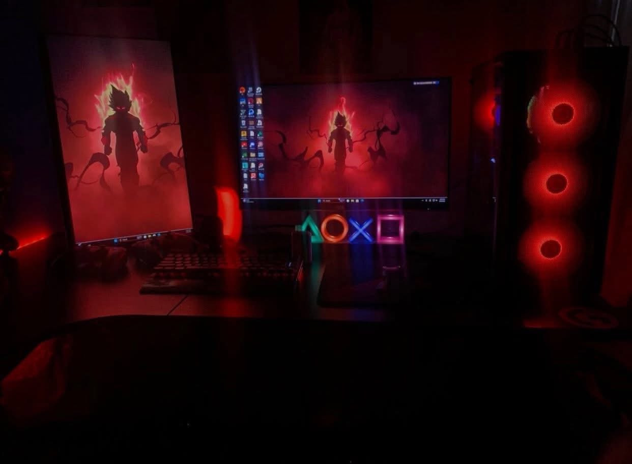 🔥 للبيع سيت أب قيمنك متكامل 🔥
✅ المواصفات:

• معالج Intel Core i5-12400F (جيل 12)
• كارت شاشة RTX 4060
• لوحة Gigabyte B760
• رام 32GB DDR4
• SSD NVMe 1TB
• مزود طاقة 650W

🖥️ الشاشات:
• Vortex 24” 165Hz
• AOC 24” 75Hz

🎮 السيت أب كامل مع الإضاءة والديكور كما موضح بالصور.

الجهاز نظيف جدًا والأداء ممتاز للألعاب والتصميم والاستخدام اليومي.

📍 موقع بغداد 
💰 السعر: مليون و700وبي مجال
📩 للتواصل خاص


**إذا كنت صاحب هذا الإعلان وتريد حذفه لأي سبب، رجاءا أرسل رسالة إلى الدعم الفني**