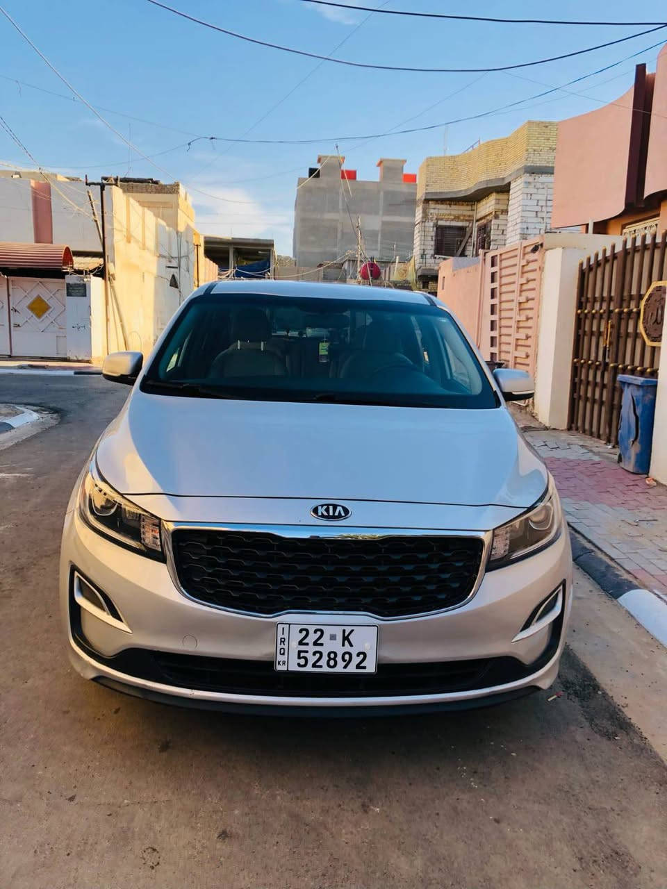 سلام عليكم ورحمه الله وبركاته سياره سيدنا للبيع
موديل: 2019
مواصفات : 7راكب تبريد مركزي شاشة تحديد سرعة…
محرك: ستة سلندر مامفتوح كير مكينة بشرط ب جيس 
كفاله عامه كفاله عامه شخط مابيهه
لون السيارة: رصاصي سنويا ماصاقطه جديده رقم اربيل السياره ب اسمي تحويل ثاني يوم  
سعر: 225 وبيه مجال 
عنوان: حله حي الجزائر  
للاستفسار اكثر راسلني على وتساب او خابر ***********
