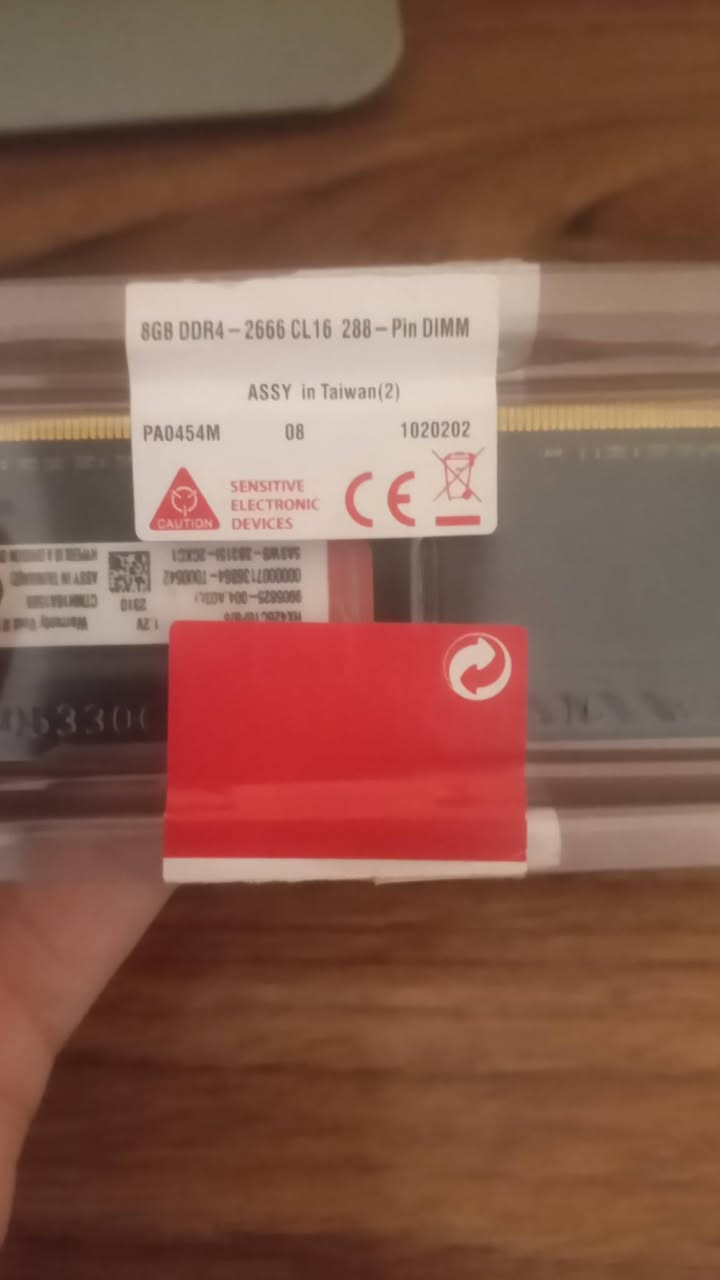 المعالج
Ryzen 5 3400g يحتوي كرت مدمج
السعر 85 الف

الرامات hyperX fury 
8×2 
سرعة التردد 2666ghz قابل لكسر السرعة
السعر 90 الف

اذا تاخذهم ثنينهم ب170 الف
التوصيل 5 الآف لجميع محافظات العراق


**إذا كنت صاحب هذا الإعلان وتريد حذفه لأي سبب، رجاءا أرسل رسالة إلى الدعم الفني**