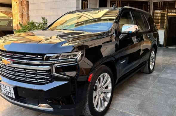 تاهو 2023 بريمير فول مواصفات (خـليـجـي)
‏‎ لون اسود وكالة المنصور بعدها بالضمان ماشيه 34 الف كيلو
مغلفه PPF بالكامل مكفوله من كلشي بيها فقط رصعتين بالجاملغ الخلفي

💎 ســعــر ✅ ::  الــرد تلقائي 📮

مواصفات:
‏‎داتا شو 
‏‎رادار جانبي Blind Spot
‏‎رادار امامي مانع تصادم 
‏‎رادار خلفي مانع تصادم
‏‎خمس كامرات 
‏‎كشنات تبريد تدفئه خزن وكهرباء 
‏‎كشن رجاج تحذير 
‏‎جنطه كهرباء 
‏‎شاشات خلفيه 
‏‎ستيرن كهرباء 
‏‎بانوراما
‏‎كيجات شاشة الكتروني 
‏‎دوسات كهرباء  
‏‎فور ويل 
‏‎جكات
‏‎شاحن واير ليس
ثلاجه
رقم بغداد جديد
‏‎محرك ٨ سلندر ٥٣٠٠
‏‎كير ١٠ نمر 
‏‎مكفوله بشرط الفحص حتى الدعاميات
‏‎بدون تبديل بدون صبغ بدون رمل  
‏‎مكان السياره بغداد شارع فلسطين

رقم الهاتف للتواصل  ***********
