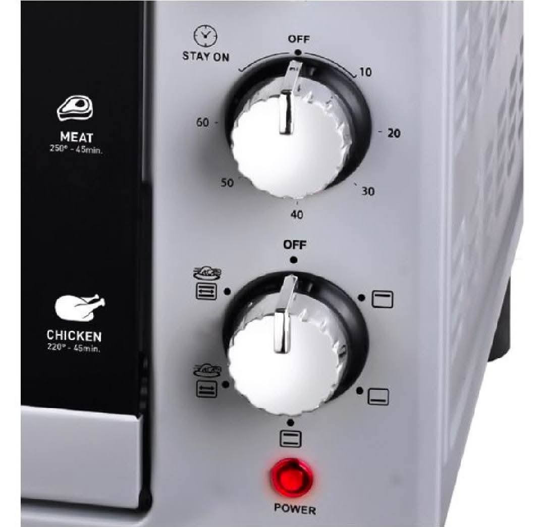 اوفن كهربائي ماركة نوال Newal 
حجم 50 لتر كبير 
اعلى درجة حرارة 320
اللون سلفر /وياه صينيتن 
جديد غير مستخدم بعده بكارتونته


**إذا كنت صاحب هذا الإعلان وتريد حذفه لأي سبب، رجاءا أرسل رسالة إلى الدعم الفني**