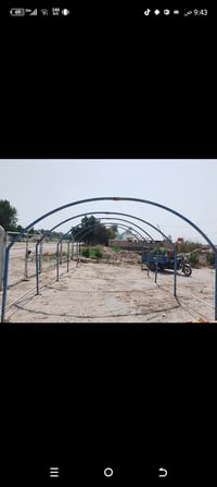 للبيع 5اقواس مع القماش طراحيه 2,متر هاتف07713078580