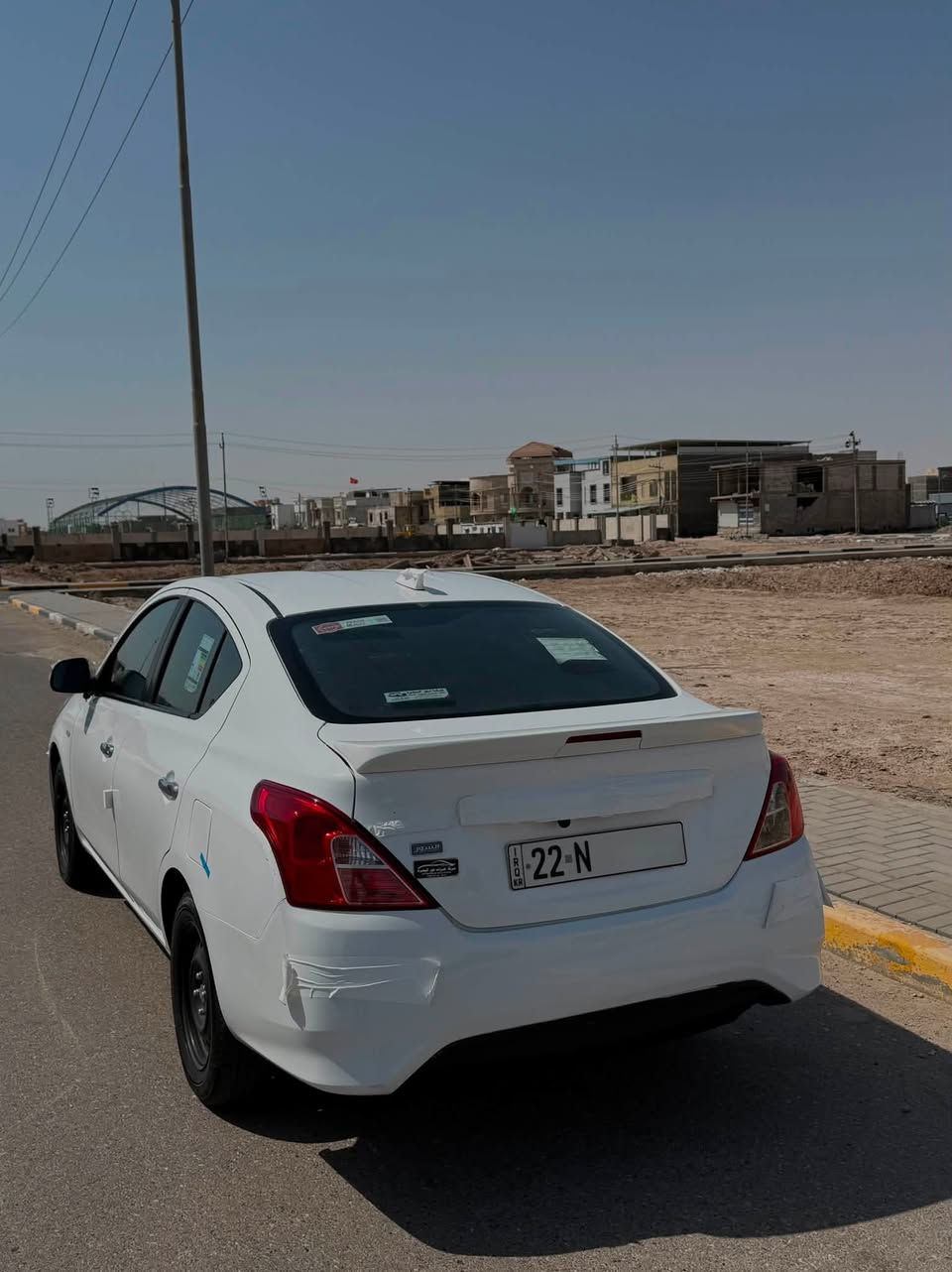 نيسان سني 2024 هندي بليته زركه العطر جديد سياره بيه المدكر الخلفي مصبوغ ربعه ولجاملغ الأمامي بل خشم ماله بي أربع أصابع صبغ بدون ضربه ولباقي كفاله 
شاشه كأمره تحكم ستيرن كير مكينه كفاله ماشيه 26 
رقم أربيل بأسم شركه مكاني بصره سعر 114
الاستفسار على رقم ***********
