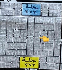 قطعة ارض للبيع 100متر خلف البزل واجهة 5 نزال 20 م محلة 373 زقاق 55 رقم...