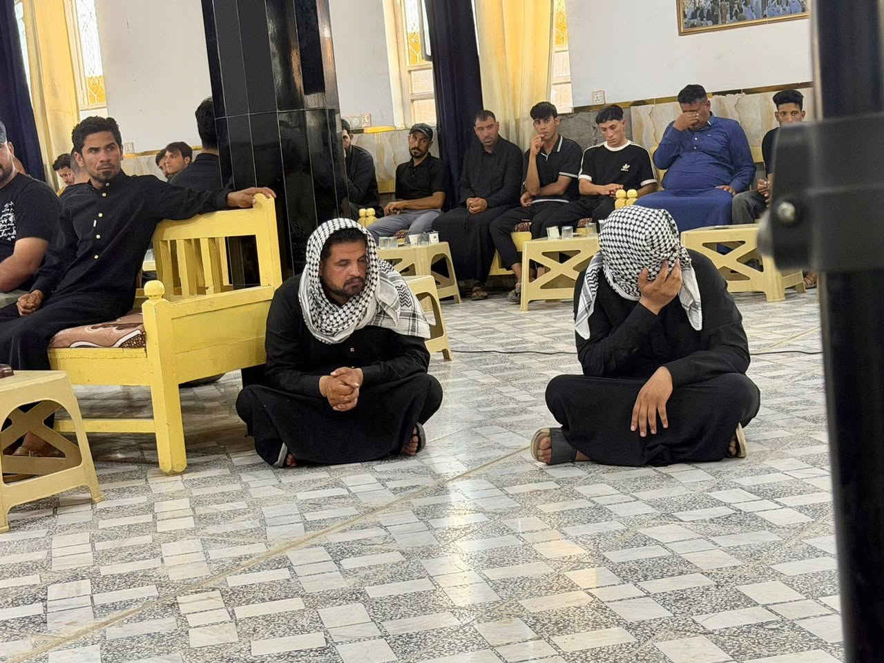 مجلسنا في قاعة /بسماية / مجمع الإحسان 

للشاب المرحوم حسين العكيلي 

سماحة  الشيخ علي حسن الكعبي 

الرادود محمد العكيلي

____________________________
مؤسسة خاتم الأنبياء للصوتيات ✅️

*********** سجاد الكعبي 

*********** مرتضى علي 

📍بغداد/بسماية/مجمع_الاحسان

.
