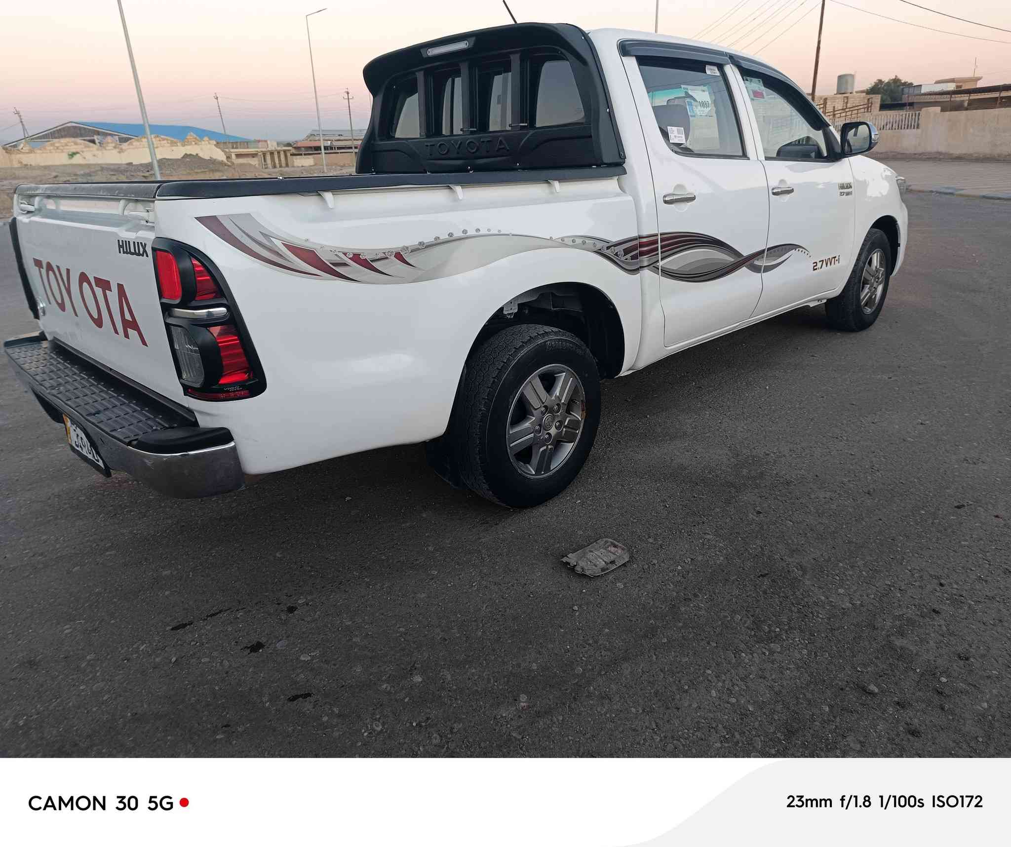 سلام عليكم البيع بكم تويوتا كويتي موديل 2013شاصي 19 رقم صلاح الدين دولي شرط التحويل ماشيهkm 140
تخم تاير صدر جديد 
محرك وكير شرط 
مكان سياره بيجي 
سعره 190وبيه مجال
رقم الهاتف ***********
رقم الهاتف ***********
