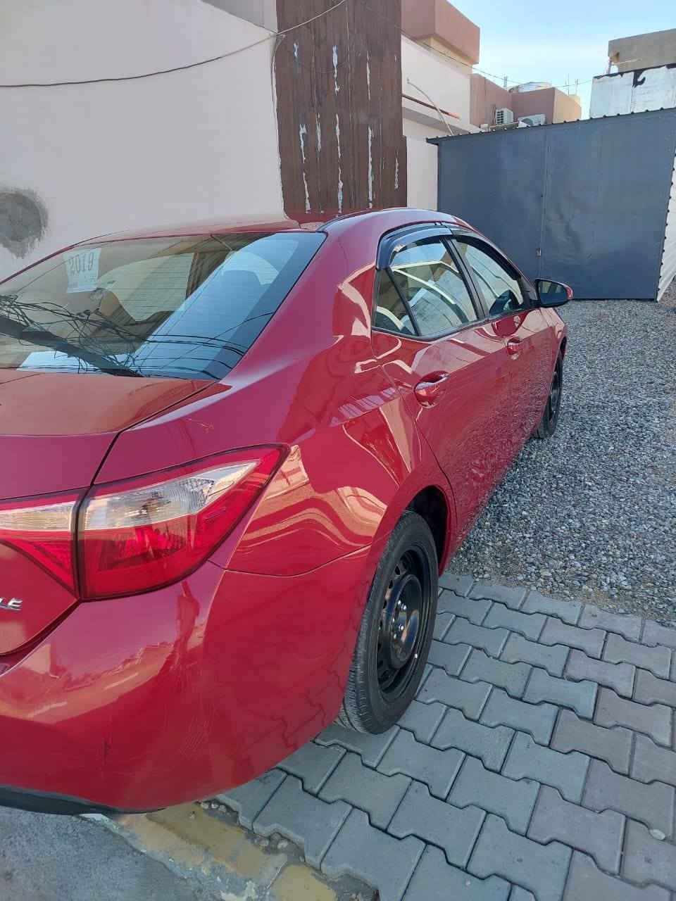 🚗 للبيع كورولا 2019 LE وارد امريكي 🇺🇸
محرك 1800 المرغوب بجم كبس
كير لايتات راديتر ومكينة كلها بلادي
ايرباك فاتح البردة صفحة السكن فقط
رقم السيارة اربيل الدولي الجديد السنوية باسمي  شرط التحويل 
🔻ملاحظة: السيارة بيها بابين تبديل بلادي والجاملغ الامامي مصلح ومصبوغ صفحة السكن 
💰السعر: 130$ ورقة وبيها مجال 
📞للاتصال: ***********
📍مكان : ديالى
