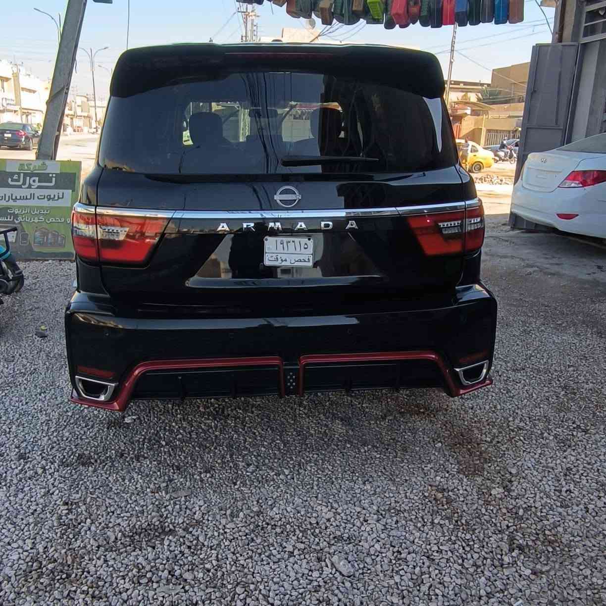 نيسان ارمادا 2024 محدثه نسمو رقم بغداد ماشيه 40الف بيها شبر صبغ بالبنيد بدون ايرباك لاستفسار *********** السعر 370
