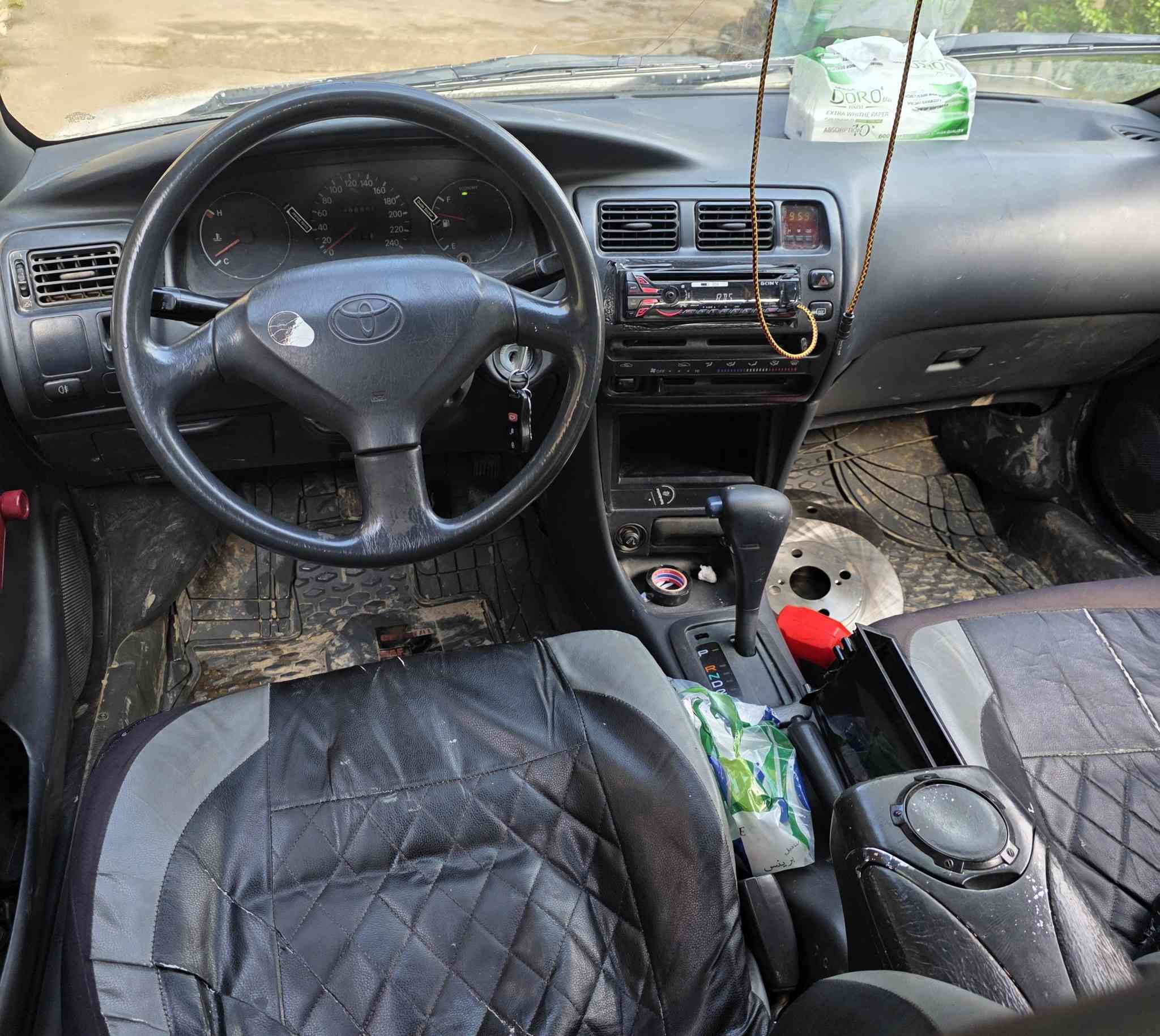 مستعجل عالبيع: كورلا 92 أيسر بلاد، تبريد وتدفئة، وبشرط التحويل، مكفولة من الضربة القوية والصبغ والگصة وبشرط السونار، الگير والمحرك بشرط، طخم جديد، إدامة جديدة للمحرك، حجم المحرك 1600، رقم دهوك ألماني.
السعر 55 قفل بدون معاملة.
الموقع: الموصل_سهل نينوى. 
للاستفسار ***********
واتساب ***********
