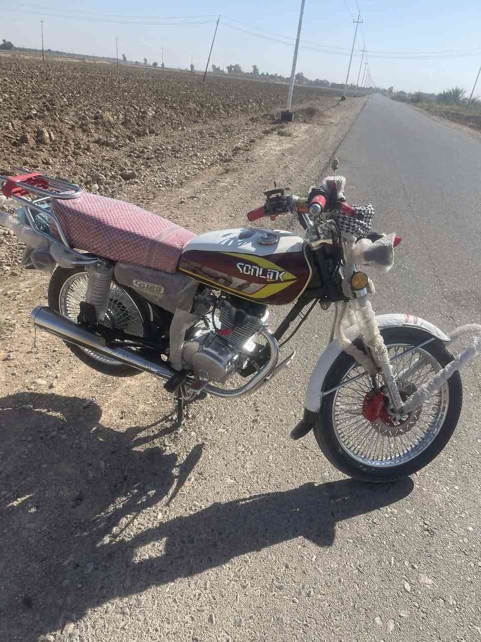 السلام عليكم مكلف بنشر دراجه البيع 2024 نوعيه سونك كل عيب مابيها ولا نقص مكفوله أوراق بيها الاستفسار ع رقم ***********ارجع وأكول مكلف بنشر خاص ما متواجد ألن مو صاحبها اني اتريد تتواصل تواصل ع رقم سعر 700بيها مجال مكان ديالى قره تبه
