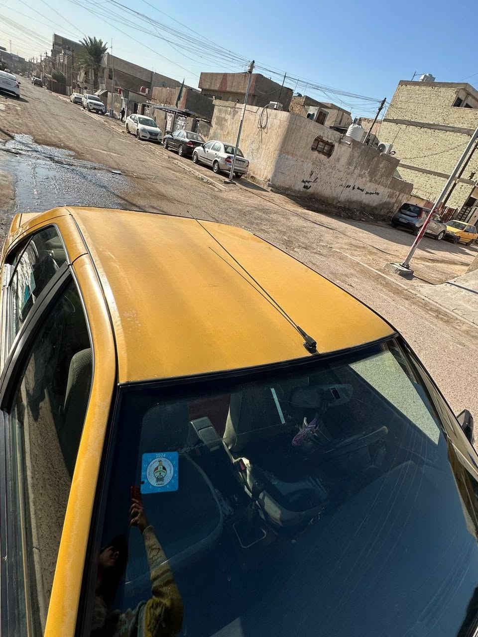 سلام عليكم بيجو بارس 2015 مصفرة هيئة وغرامة تبريد ثلج سيارة نضيفة تخم تاير جديد صدر جديد تجي تشوف بعينك سعرة 48 وبيه مجال مكاني بغداد حي أور ***********
