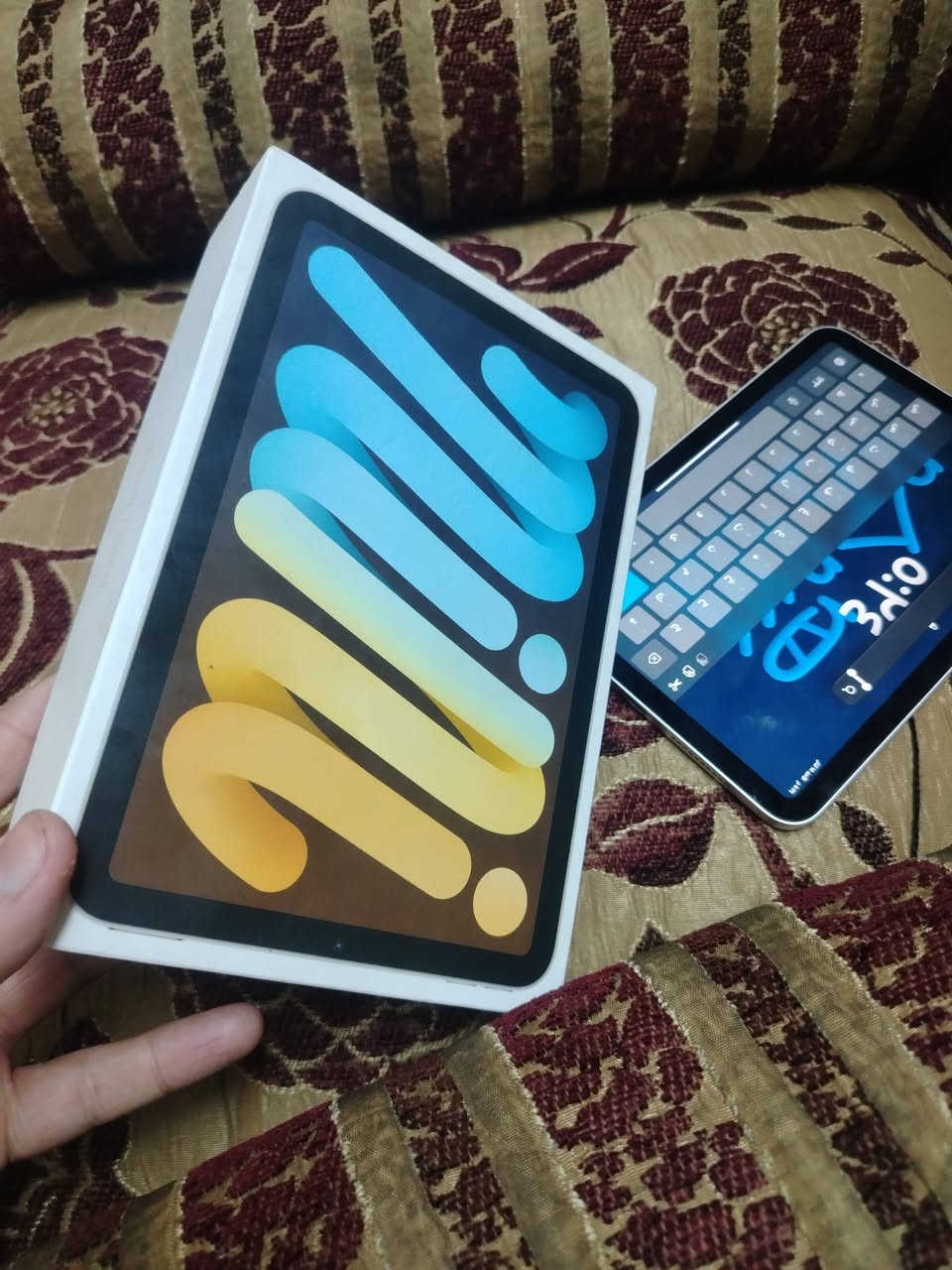 ايباد مني 6للبيع جهاز كلش نضيف ذاكره 64 سعر ٤٥٠
مكان بغداد زعفرانيه ***********
