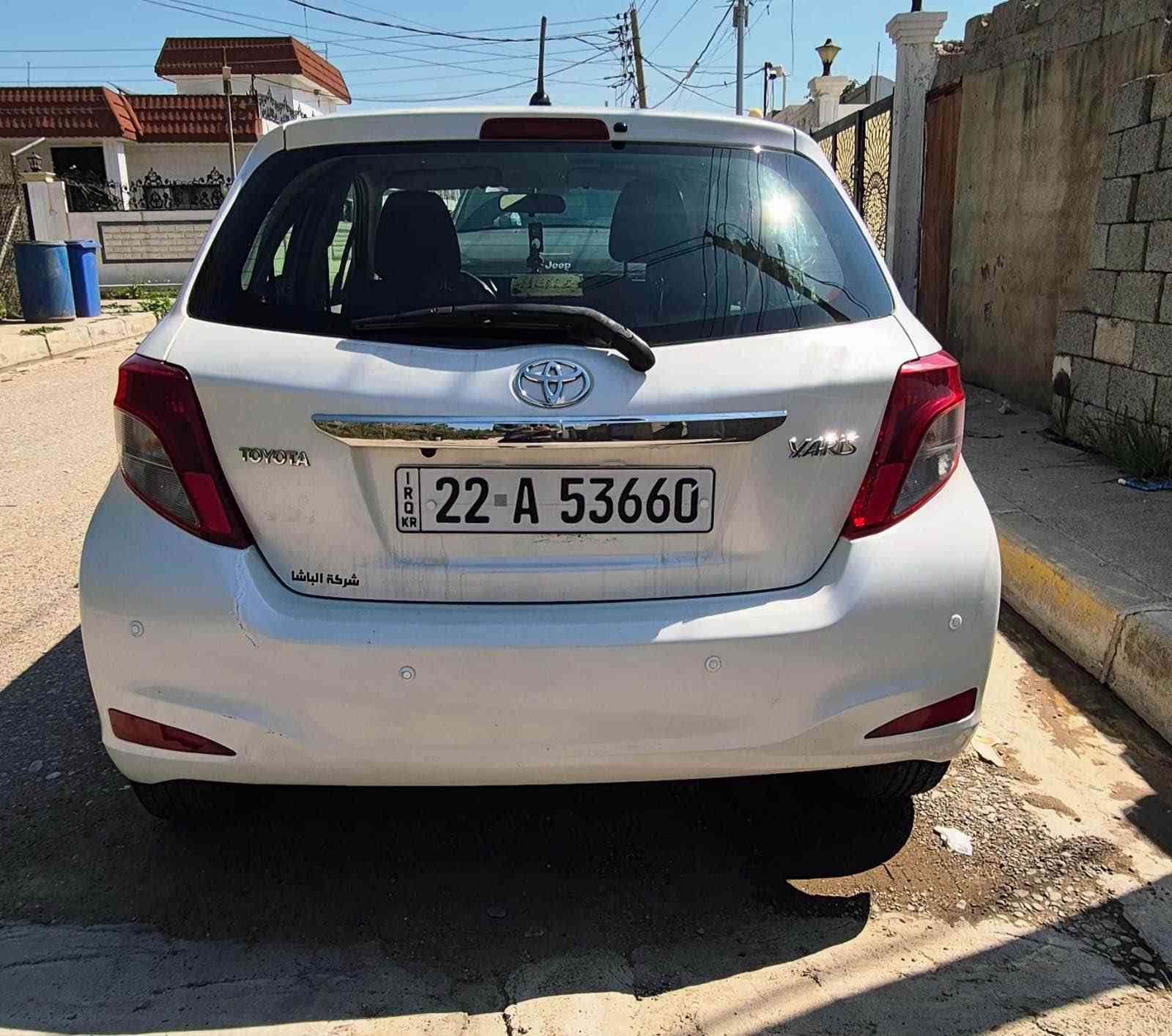 يارس موديل 2012 قطعتين صبغ بدون دواخل سيارة نظيفه سنوية جديد هزه فحص كوبون بانزين شرط تحويل سعر89ورقه قفل من اخير  رقم تلفون ***********كورك *********** كركوك, العراق
