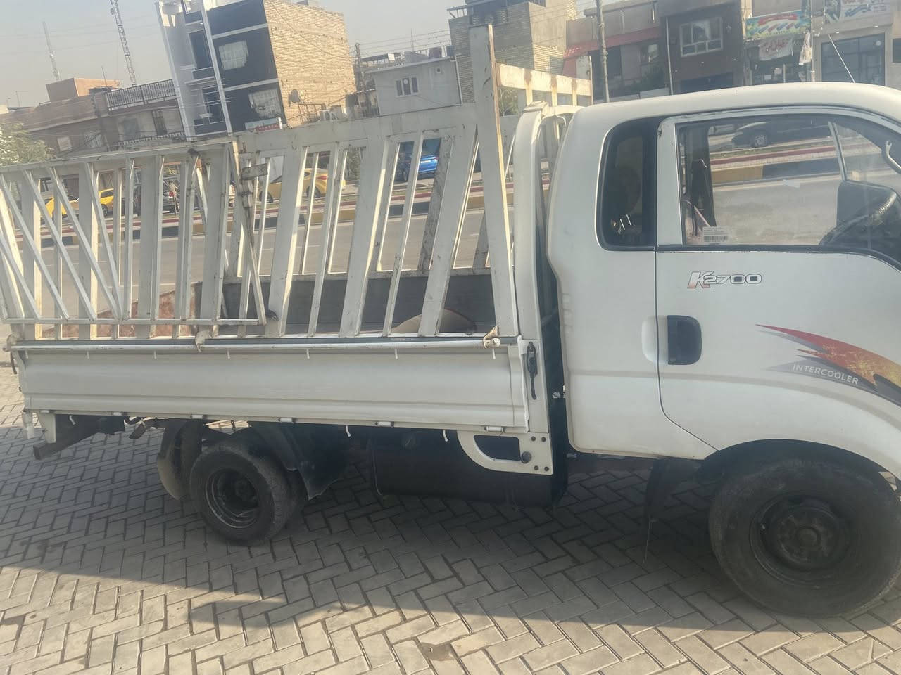 سلام عليكم كية حمال رقم بغداد تخم تاير مكينة بم اونوزل جديد كافالة عامة من ضربة صبغ /موديل 2009بسمي السيارة ***********
