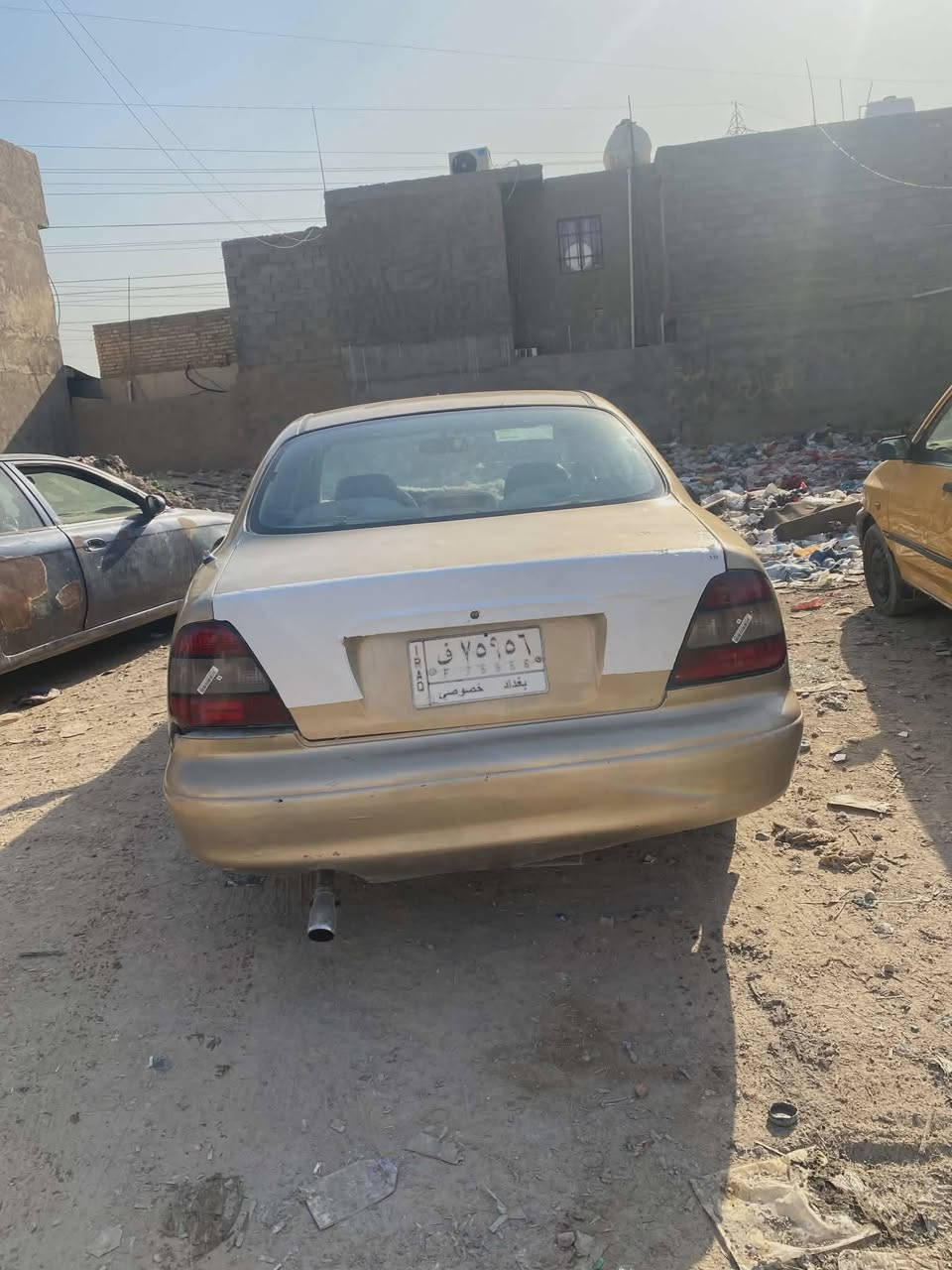 السلام عليكم ظايو نكلنز موديل2002 السعر15 العنوان بغداد لامين رقم الهاتف***********
