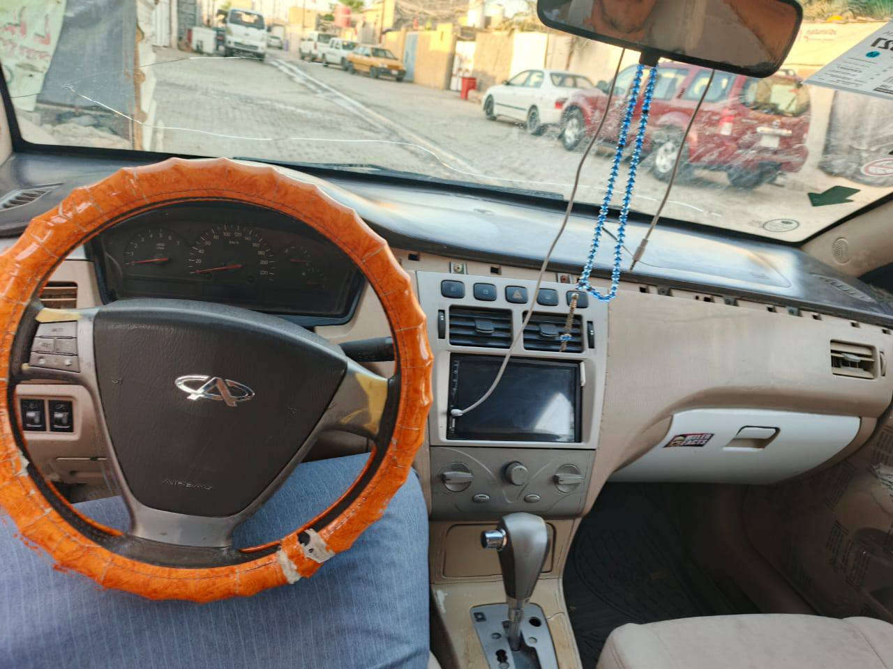 سلام عليكم سيارة شيري اي فايف مديل ٢٠١٣مكان سياره نجف أو بيع أو مراوس سعر ٣٥ تصل على ***********
