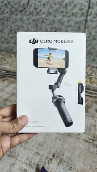 Osmo Mobile 8 • مثبت ثلاثي المحاور • حالة ممتازة