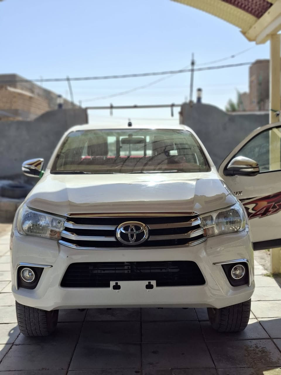 ترهم نقد وترهم مقدمة والباقي مدة ستة أشهر تفاصيل خاص

ترهم بيع وترهم مراوس
بأحدث منها مع الفرق
تويوتا ناصية أو صالون

للبيع فورويل تويوتا

موديل ٢٠١٦

كير عادي 4x4

سيارة بانزين

محرك أربعة سلندر مفتوح ومجفت شغل درجة أولى وبيه ضمان 

كير وأكسل كفالة

حدادية كاملة صدر وأكسل شغل جديد
باتري جديد

منظومة البانزين أدامة كاملة
كهربائيات أدامة كاملة

ماشيى ٢١٥ الف

أستيراد الامارات بسمي ومرقم مثنى بسمي
رقم الماني وسنوية منتهية

وللشراي أنطية رقم وسنوية أنكليزي

سيارة نظيفة جدآ ومصلحة تصليح حلو 

وحادثها تجية بالبادية بالرمل جدآ خفيفة صبغ بابين السايق والخلفة من الخارج فقط
 وبدون معجون ويوجد بارد قليل بالجاملغ الجهه اليمنه

عنوان السماوة للاستفسار يرجوا الاتصال أو ويتساب
***********

