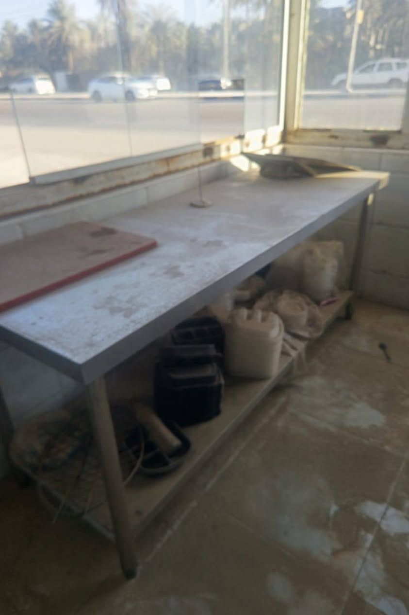 9 بلانك كبير
8 بلانك صغير

مع ميز سل ستيل. فقط تراب بيهن جدد

السعر ٤٠٠ الف


**إذا كنت صاحب هذا الإعلان وتريد حذفه لأي سبب، رجاءا أرسل رسالة إلى الدعم الفني**