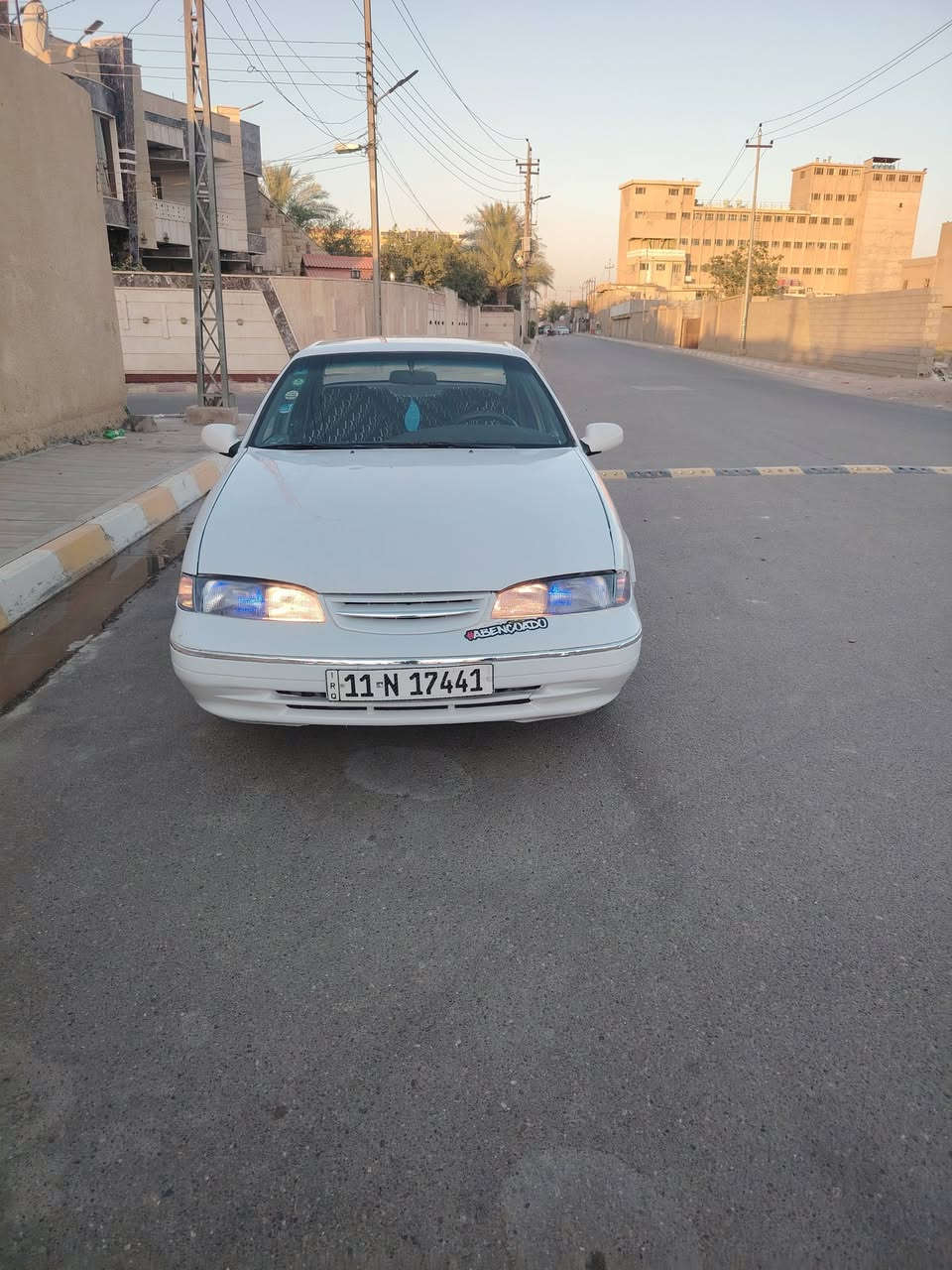 السلام ورحمة من رخص ادمن دايو برنس موديل 1996 رقم بغداد انكليزي محرك مكفول كير مكفول صبغ حزام السعر 37  وبيه مجال العنوان الأنبار فلوجه رقم الهاتف ***********و ***********
