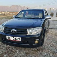 تۆیۆتا فۆرچنەر مۆدێل ٢٠١١ بەناوی خۆمە و چوارپارچەی گۆڕاوە بێ دەعم و بێ...