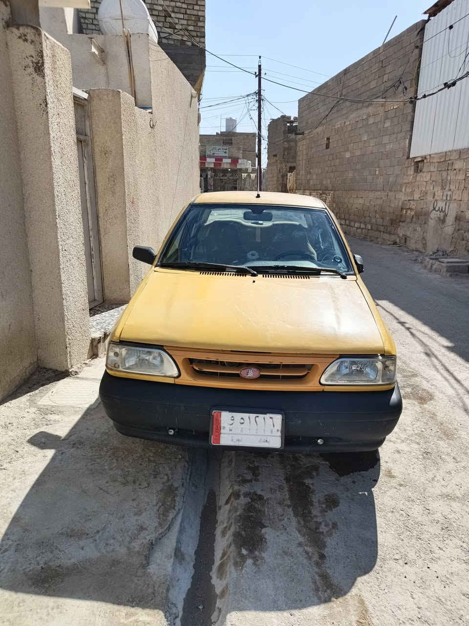 السلام عليكم سايبه للبيع مديل 15 رقم بغداد تحويل ثاني يوم السياره خير من الله تخم تاير و تخم رباطات مبدل جاملغ جهة الصدر بدون ضرر السياره بدون صبغ ومعجون كهربائيات كله شغاله السعر ٣٢وبيه مجال مكان بغداد مدينه الصدر ***********
