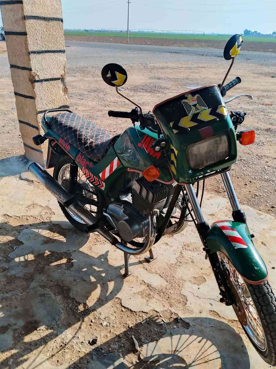 بعد التحيه والسلام 

ماطور جاوه للبيع. موديل 2003 جاهز من كلشي كهربايات 
شغاله محرك شرط لا تنقيص ولا تبخير هندر واحد ماطور كامل مكمل كشر مثل ماموضح بل صور اي استفسار 
اتصل عل صاحب الماطور  ***********
مكلف بل نشر
