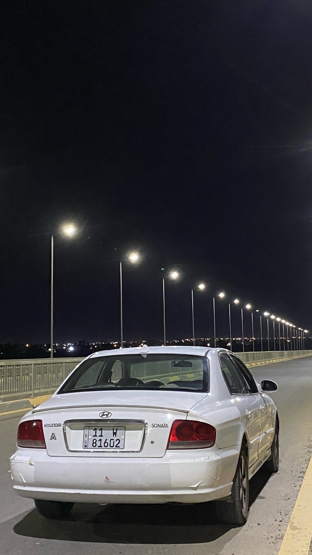 سوناتا وفود 2003  خليجي بيها صبغ اقل الحزام ابيع حزام بدون دواخل 
مكينه ٤ سلندر ٢٤٠٠ سيارة گير ومكينة بشرط مكفولة تبريد تدفئة 
مابيها اي نقص صدر امامي جديد باتري جديد سنترلك
٤ جام كهرباء 
مكانها تكريت مجمع الجوهرة