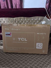 شاشة TCL • ٤٣ بوصة • 4K حقيقي