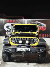 جيب رنجلر وكالة هارلم لون خاص تحديث خاص جاهزة من كلشي   ماشية 63 الف  ...