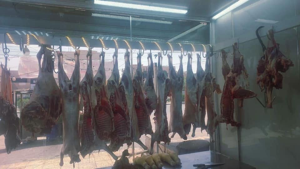 🔴 عرض خاص بمناسبة شهر محرم الحرام
🐑 كيلوين لحم غنم 30 ألف 😍
🐑 كيلو لحم غنم 16 ألف
🍢 كيلو كباب غنم 14 ألف
🍗 كيلو كباب دجاج 10 آلاف
🥩 لحم عجل شرح 14 ألف
🍲 باجة 10 آلاف
🍖 معلاك 15 ألف
🐄 فراسم عجل زوج 15 ألف
🍢 تكة لحم 18 ألف

📍 قصابة نور فاطمة

العنوان حي الجهاد شارع السوق الشعبي مجاور جامع النور

📞 ***********
