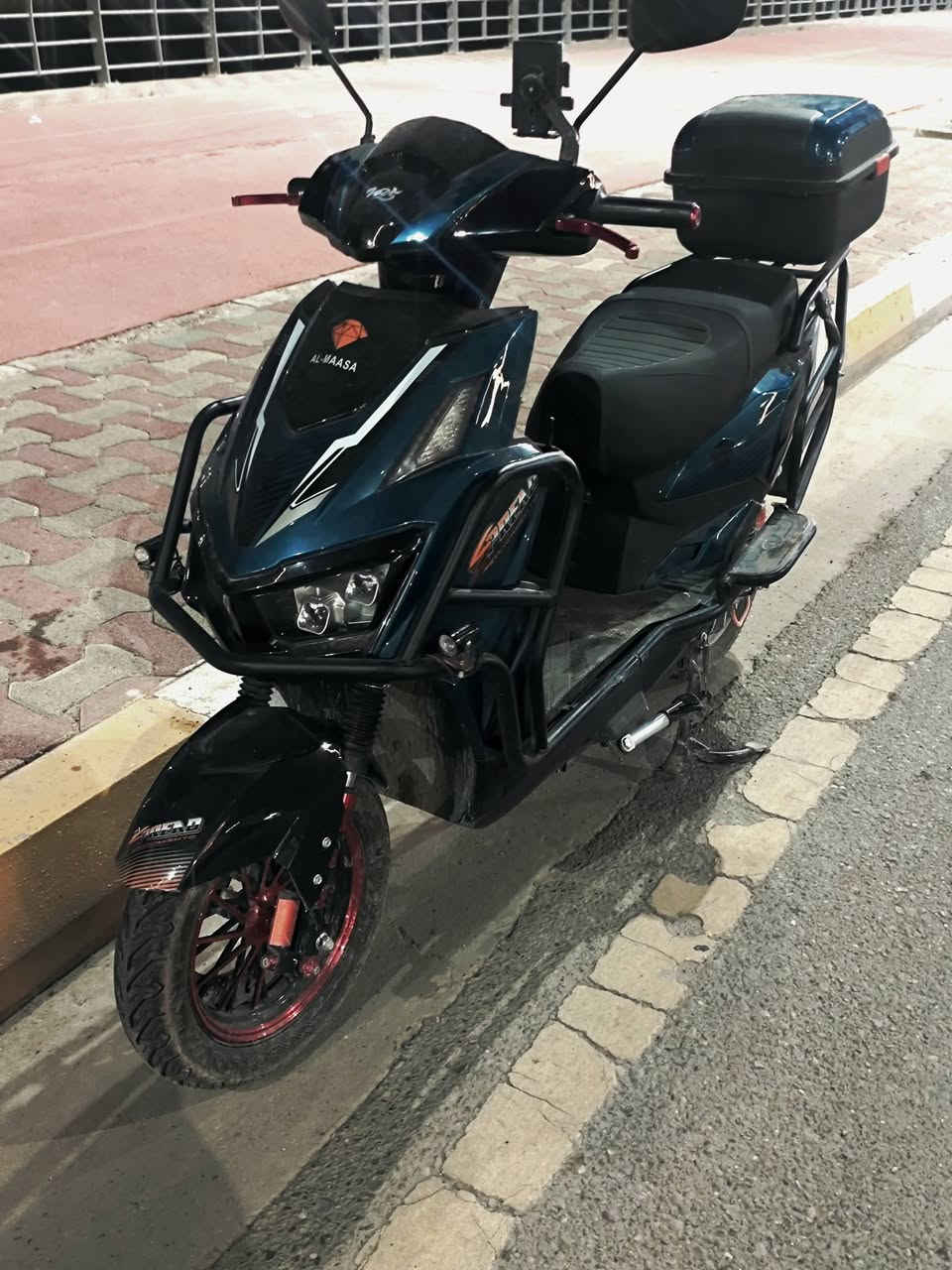 سلام عليكم للبيع دراجه نوع سكنس 2025 بطاريات عل فحص سعر 750وبي مجال بسيط الاتصال على الرقم ***********
