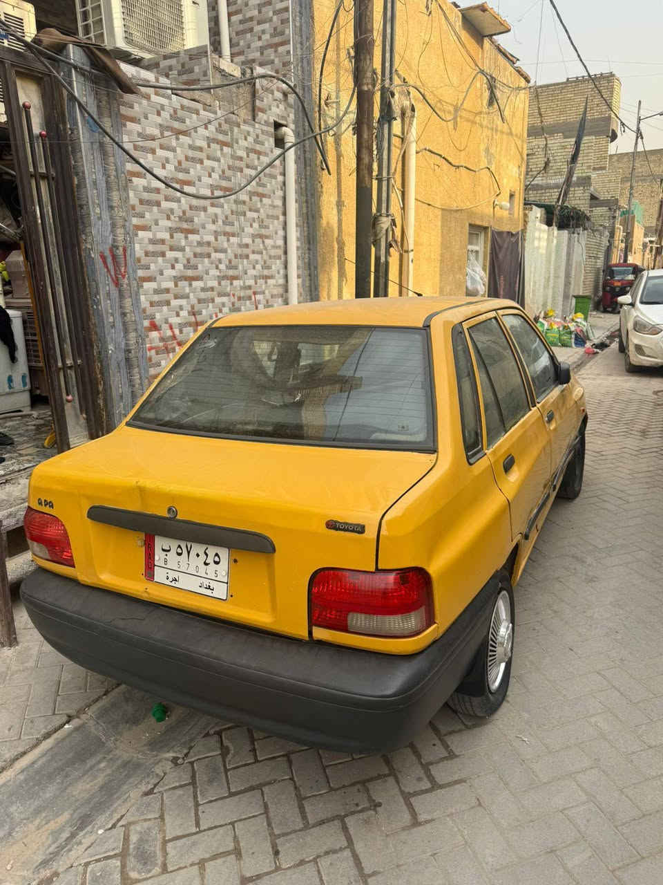 سلام عليكم سياره سايبه موديل 12 كير محرك تبريد مكفول ما عدا الشواصي العنوان مدينة الصدر قطاع 33
السعر :23$ ورقه 

الرقم : ***********
لحد يراسلني نزلتلكم رقم راعيهه وخابرو
