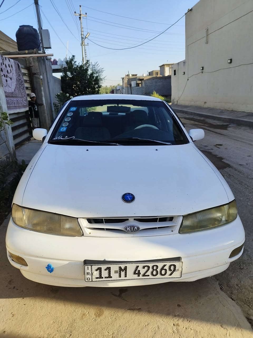 سلام عليكم كيا سيفيا للبيع موديل 96 گير عادي رقم بغداد انكليزي مكينه وگير وكهربائيات وتبريد وتخم تاير كلها شغاله وجديد داخل جديد يعني سياره كامله مكمله بلاديه بدون صبغ بس الدعاميات مصبوغه تحويل مباشر السعر 43  وبيه مجال
العنوان بابل جبله الاستفسار  ***********
