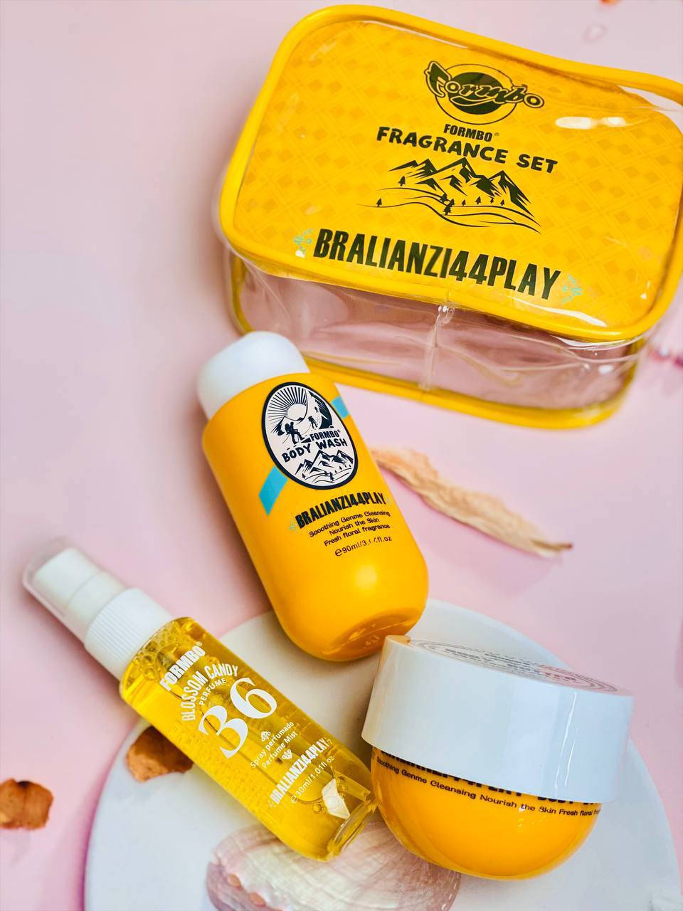 بكج ترافل سايز من سول دي جانيرو 😍🍊
( للجسم والشعر ) 😍✨
شاور جل 🌸
مرطب جسم🌸
سبلاش الجسم والشعر 🌸

🌸🤍ادمان الصيف والشتاء 
ريحة تجنن ورد و فواكه و خفيفة الاستعمال  🤭🌸🍊


**إذا كنت صاحب هذا الإعلان وتريد حذفه لأي سبب، رجاءا أرسل رسالة إلى الدعم الفني**